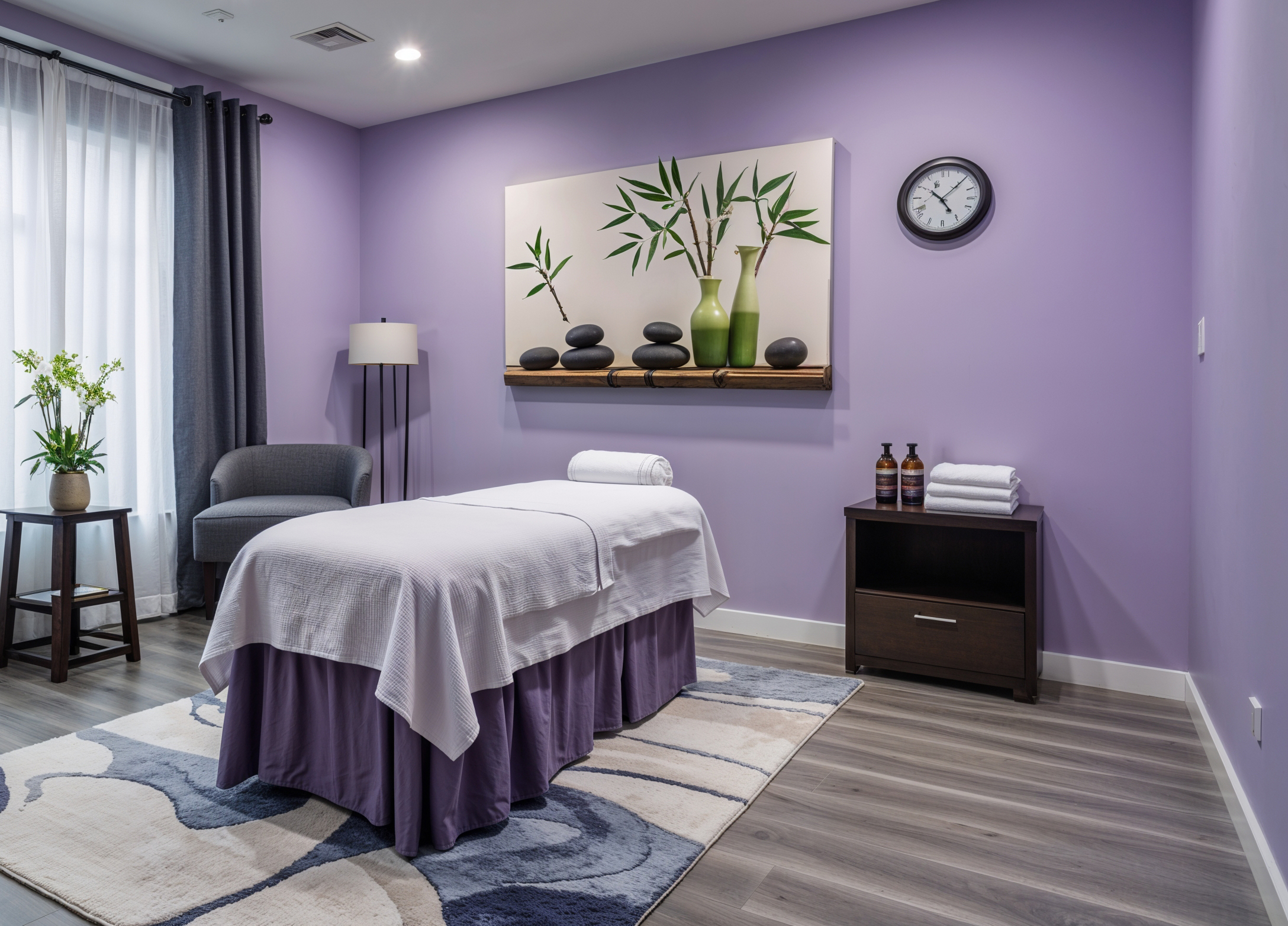 Clean Massage Room